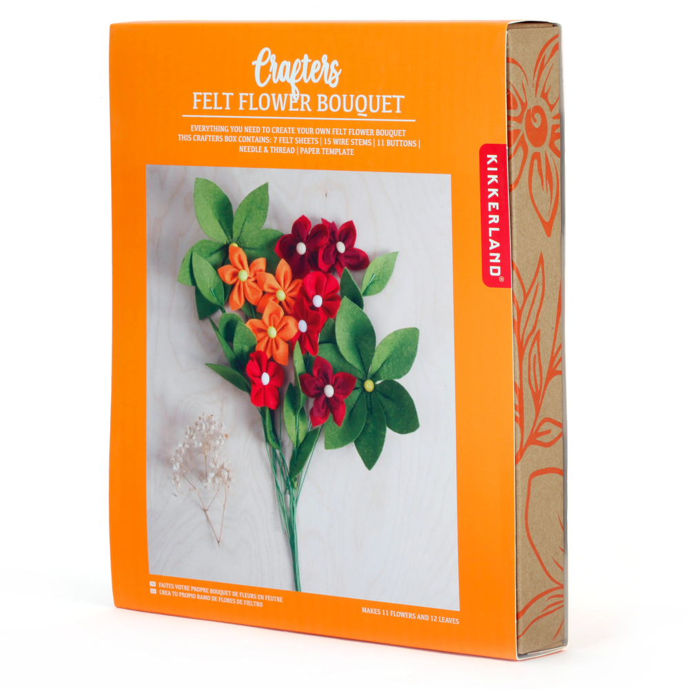 Felt Flower Bouquet Kit