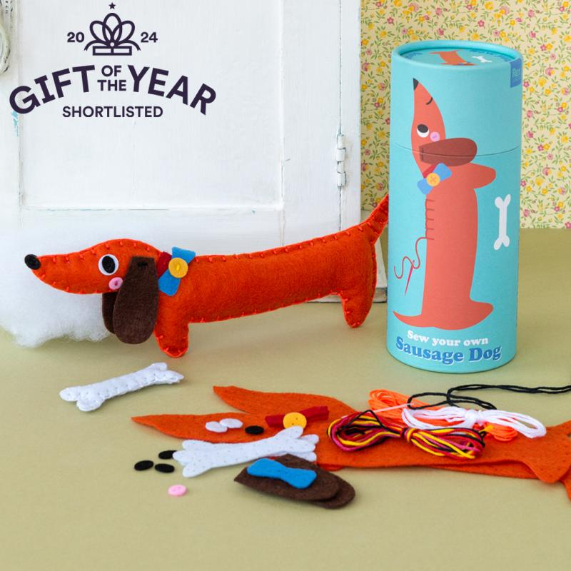 Sew Your Own Felt Sausage Dog